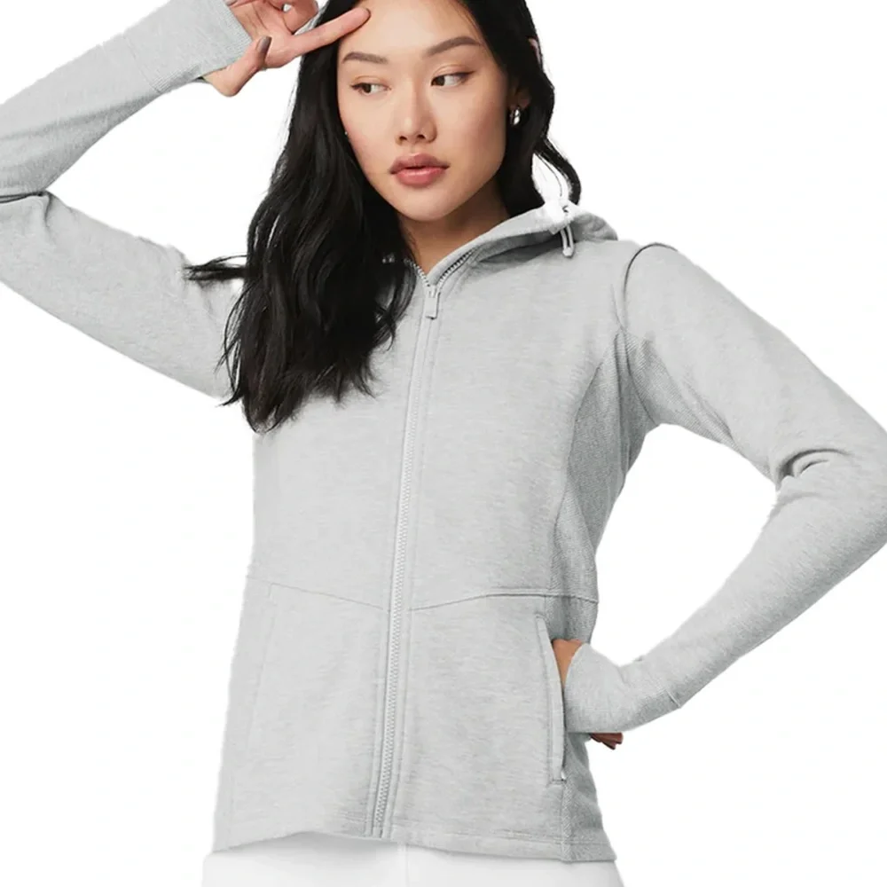 Alo Foundation Zip Hoodie - Picture 1 of 3